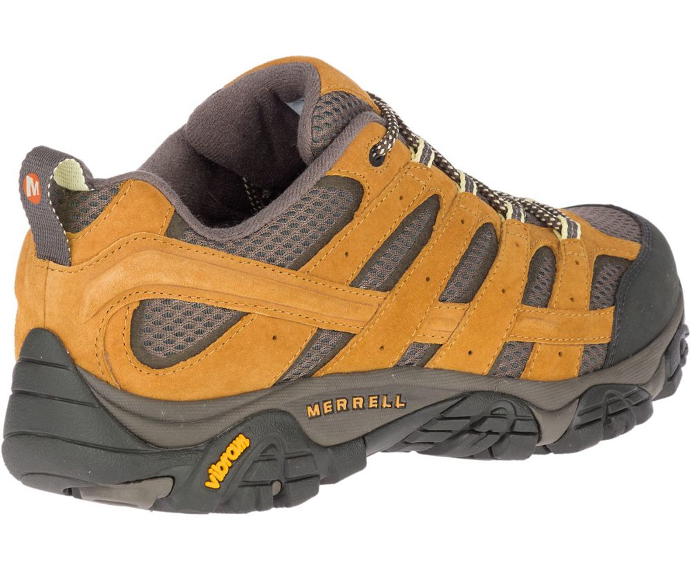 Merrell Hiking Shoes Brown/Black - Moab 2 Ventilator - Mens 75OEMWTAQ